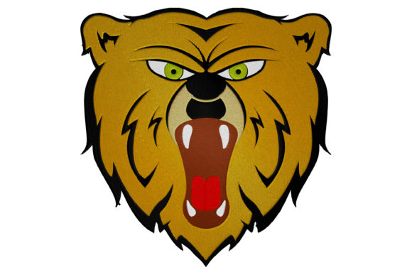 Angry Bear Face