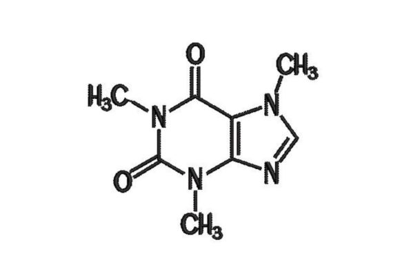 Caffeine Chemistry Symbol