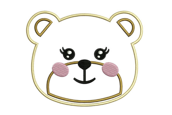 Girl Bear Face