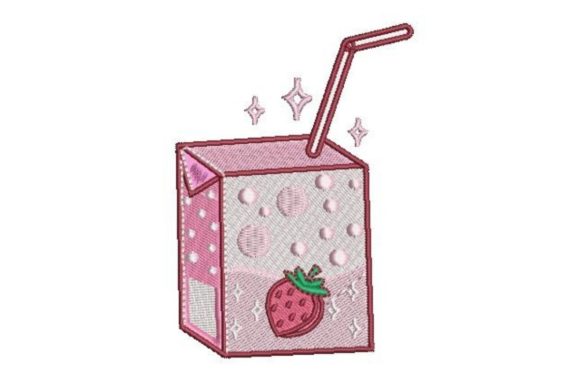 Kawaii Strawberry Milkshake