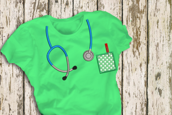 Mock Stethoscope and Pocket
