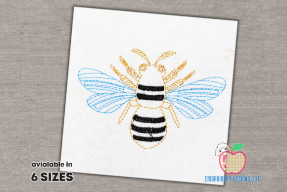 Ornate Bee Quick Stitch